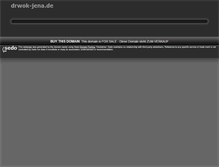 Tablet Screenshot of drwok-jena.de